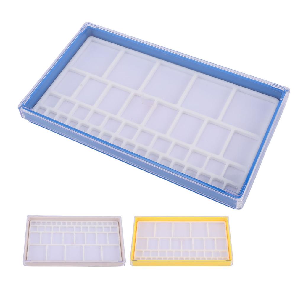 Watch Parts Storage Box Plastic Watch Parts Organizer Case with Removable Compartments for Watchmakers Jewelry Screws