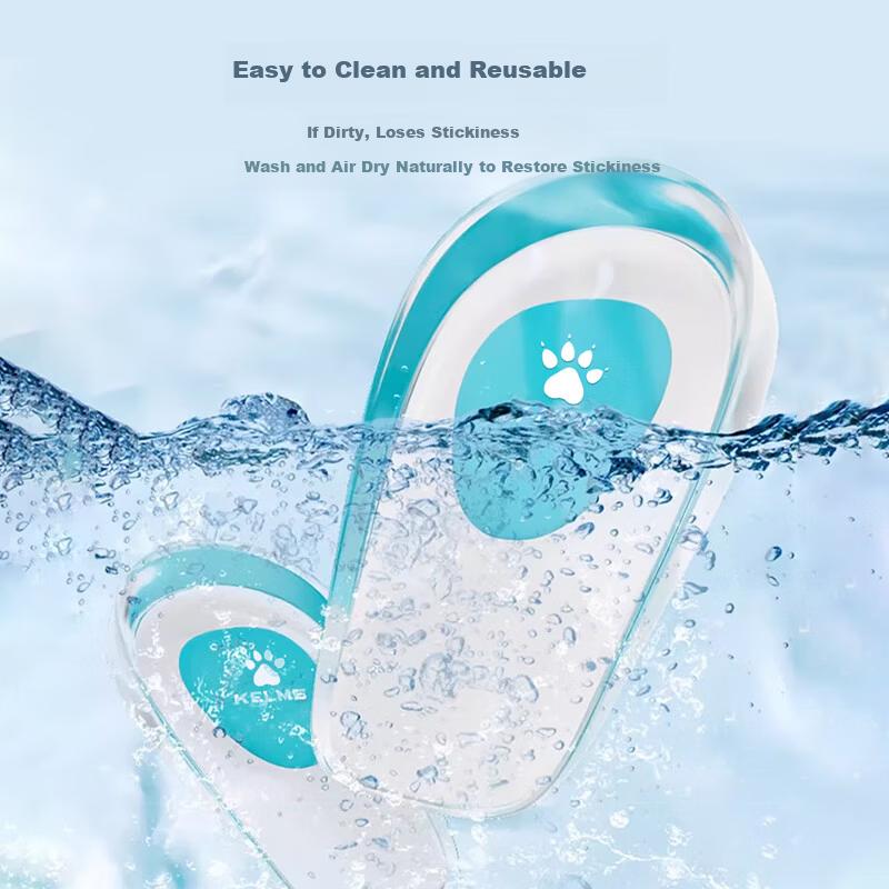KELME Silicone Heel Pad Insole Men Heel Pain Relief Cushion Height Increasing Shock Absorbing Half Insole for Women Foot Pain