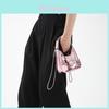 Stylish Mini Handbag For Girls With Bowknot Design Trendy Pu Leather Crossbody Bag