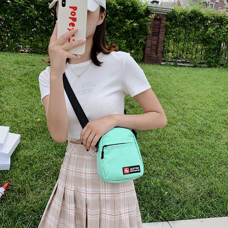 2020 Trendy Mini Crossbody Canvas Bag - Unisex, Versatile, and Stylish for Students