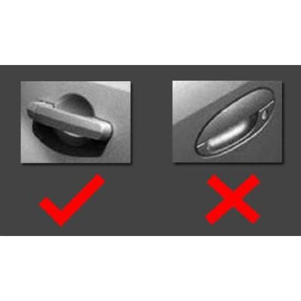 50Pcs  Invisible Clear Auto Car Side Door Handle Paint Scratch Protector