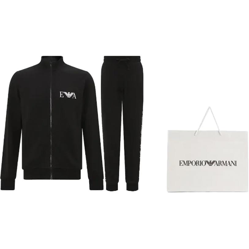 EMPORIO ARMANI EA7 SS23 Casual Sportswear Men's Black 111927-3R571-00020