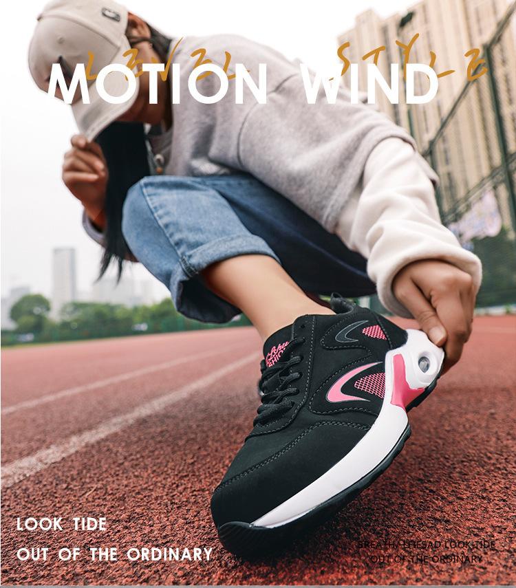 Large Size Casual Air Cushion Sports Walking Shoes Elderly Shoes Soft Sole Autumn Mother Sports Shoes Women'S Running Shoes