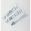 3D Letters V250d V300d NIGHT EDITION ABS 4MATIC Emblem for V Class W447 Car Fender Badge Trunk Nameplate Logo Sticker