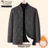 Men's Alpaca Wool Cotton-Padded Winter Jacket - Warm Outerwear for Middle-Aged & Elderly