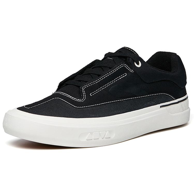 New Anta Ao Li Non slip Lightweight Low Top Skateboard Shoes Men's Black 112218011S-1