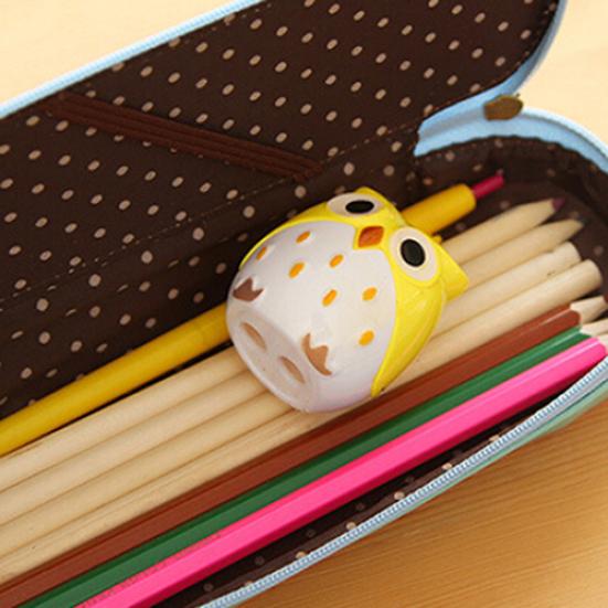 Kawaii Cartoon Owl Pencil Sharpener Cutter Knife Students' Gift Stationery