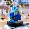Diy Micro Blume Bausteine ​​Mini Ziegel Partikel Ewige Leben Blumen Hause Dekoration Montage Puzzle Spielzeug Kinder Geschenk