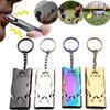 Double Pipe Whistle Pendant Keychain Whistle for Survival High Decibel Outdoor Camping Emergency Survival Tool Whistle Keyring