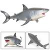 Kids Shark Model Toy Simulation Marine Life Animal Floating Plastic Hollow Realistic Shark Model Toy
