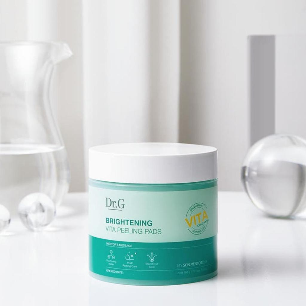 Dr.G Brightening Vita Peeling Pad Exfoliating Radiance 70 Sheets 160g