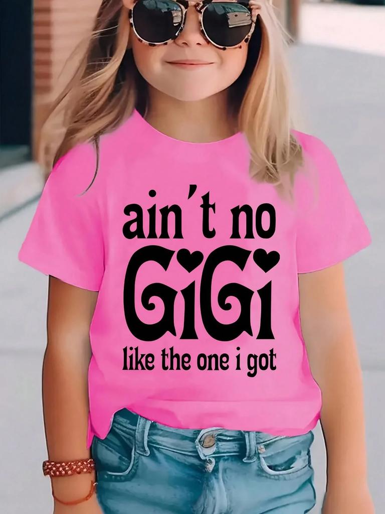 Abbigliamento Bambina Estate T-shirt con Stampa 3D Grafica Gatto Kawaii Vestiti per Bambine Esterni Manica Corta Casual Top per Bambine