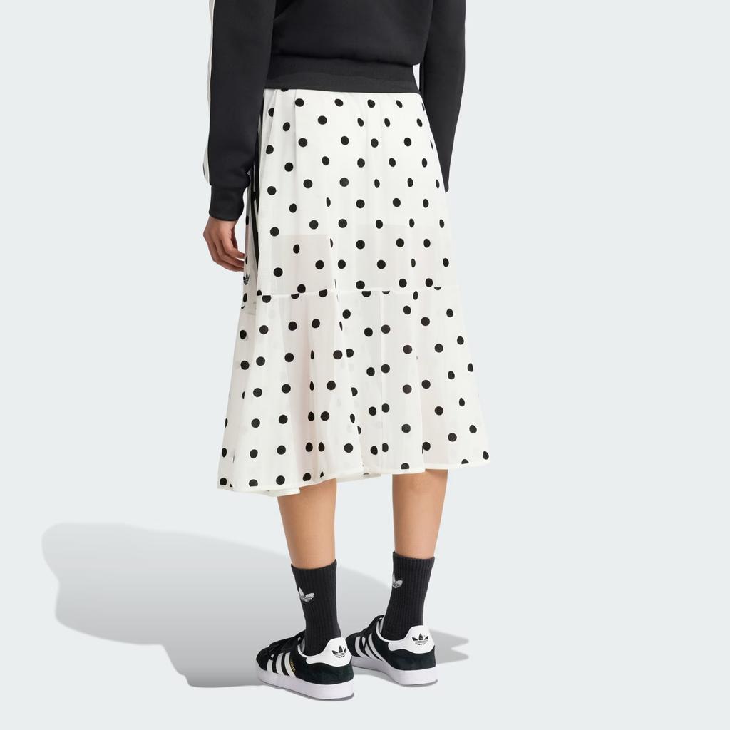 adidas Originals Sheer Polka Dots Skirt Women Skirts KV1176