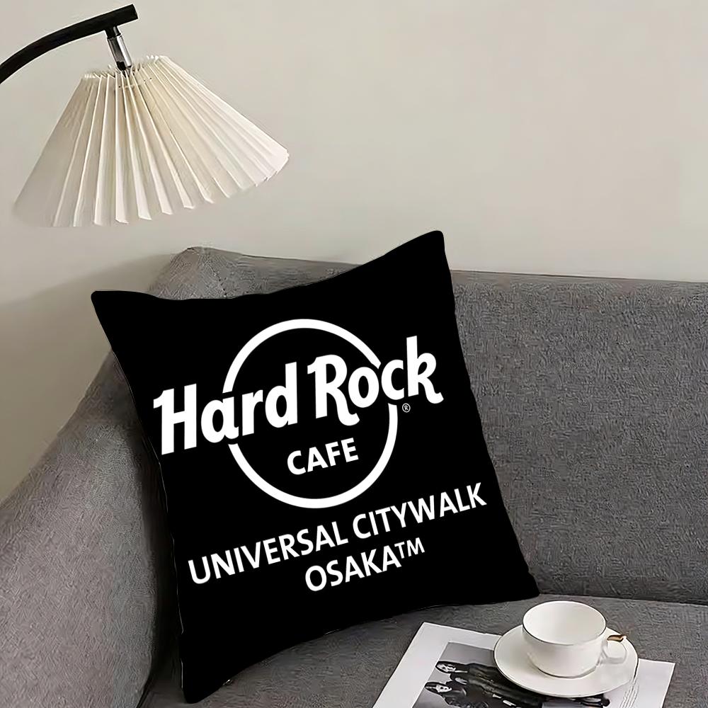 

Luxury HHardrock Cafe Cushion Cover Pillowcase Ultra Soft Skin Friendly Fabric Cloud Like Comfort Concealed Zipper 30x30 cm