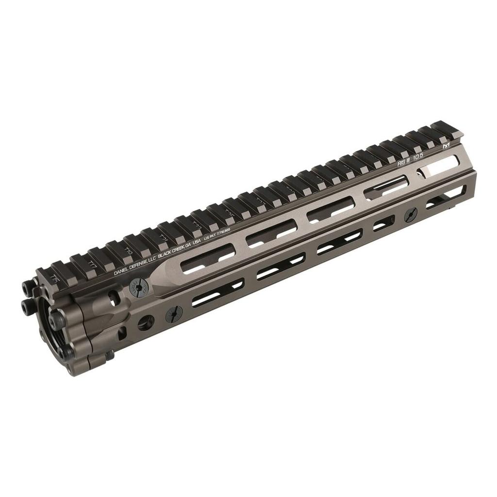 Airsoft Artisan DD Type MK18 RISIII M-LOK Handguard 10.5 Inch (AEG/MWS/GBB/PTW) DE