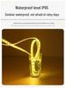 Solar Dreamcolor LED Light Strip: Waterproof, Remote-Controlled, Solar-Powered for Outdoor Use