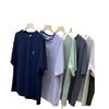 Quick-Dry Breathable Open Back Mesh Loose Outdoor Short-Sleeve T-Shirt