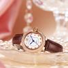 LONGLUX New Girls Quartz Watch Fashion Niche Business Girls Quartz Watch Waterproof Leather Women's Watches