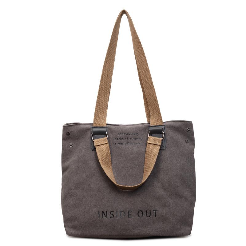 Large-capacity Student Commuting Tote Bag for Classes - Versatile Single-shoulder Bag