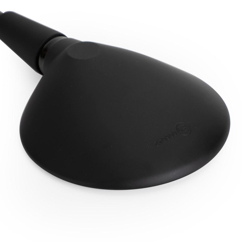 Bakspeil venstre og høyre M8 lang versjon for Vespa Piaggio Primavera 50 125 150 krom svart