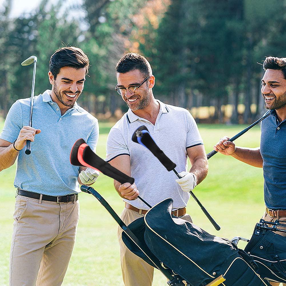 3Pcs/Set of Long-necked Golf Club Head Covers Numbered Wooden Club Head Covers Durable Golf Club Protectors and Golf Accessories 5