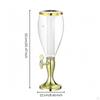 Illuminated Beer Dispenser Column Ice Light Single