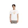 Li Ning Sports Quick-Dry Round Neck Short Sleeve T-Shirt Unisex Tops Standard-White AHSV057-2