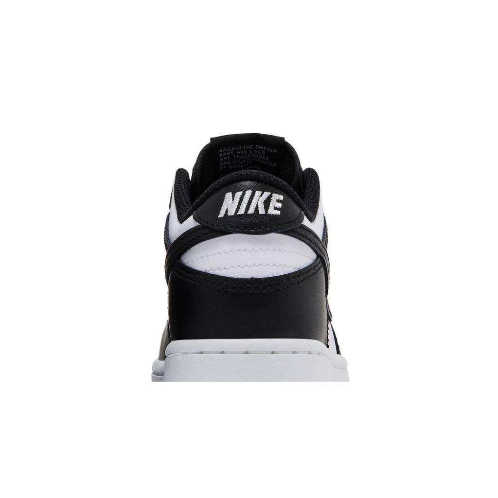 Nike Dunk Low PreSchool 'Black White' (Unisex) White / Black / White Kids' Skateboarding Shoes CW1588 100