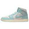 Air 1 Mid Light Dew Women Sneakers Blue Sail Muslin BQ6472-132