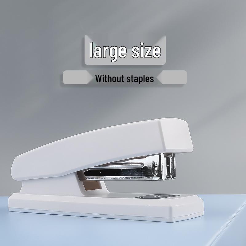 Large Multifunctional Stapler: Staples 25-50 Pages, Ideal for Office and Students, Perfect for Thick Books