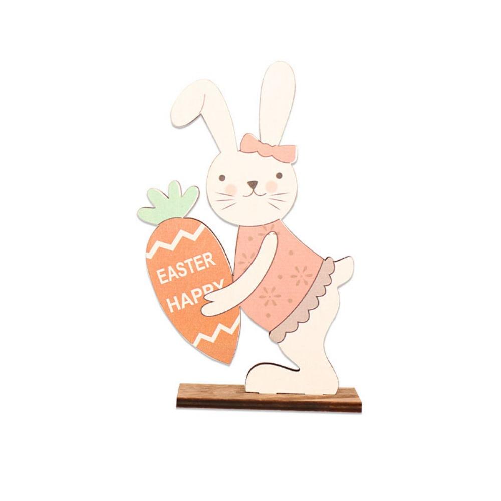 DIY Easter Rabbit Ornaments Cute Painted Rabbit Ornaments  Spring Easter