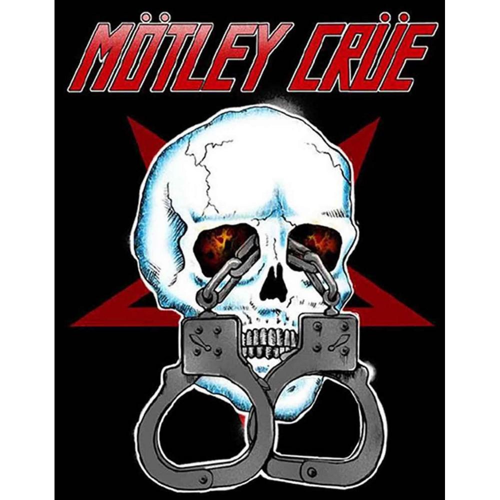 Tricou Motley Crue Unisex Adult Skull Cuffs