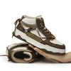 British style retro German training shoes medium top board shoes autumn and winter new velvet warm outdoor sports casual cotton shoes