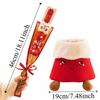 Creative Tanghulu Stuffed Toy Funny Cartoon Plush Toys Ice Candy Gourd Bouquets  Spring Festival