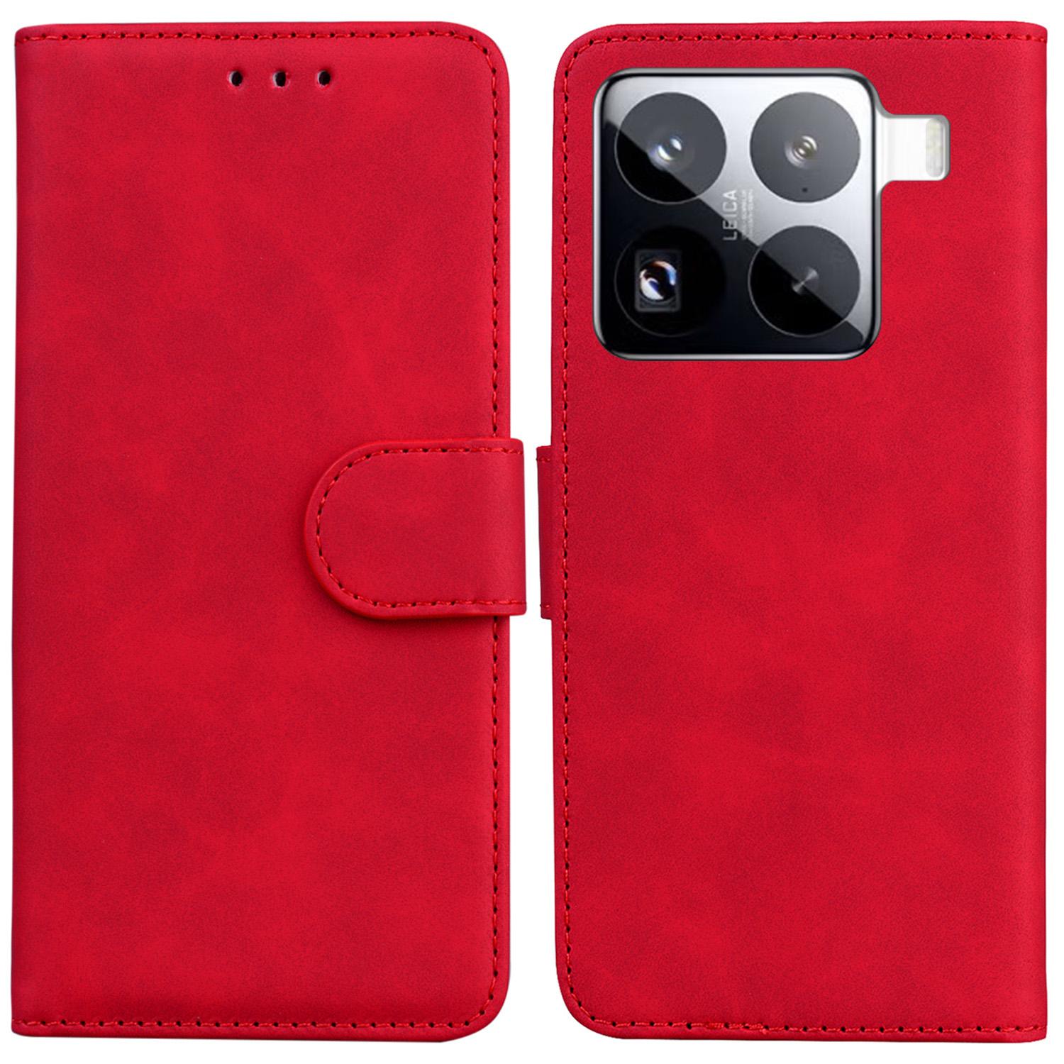 

Чехол-кошелек из натуральной кожи однотонный для Xiaomi 15 Pro B