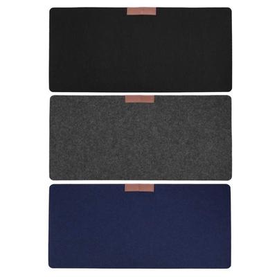 Birou colorat, masă mare din pâslă de lână, pernă pentru laptop, tastatură, șoareci, covoraș de birou, mouse pad