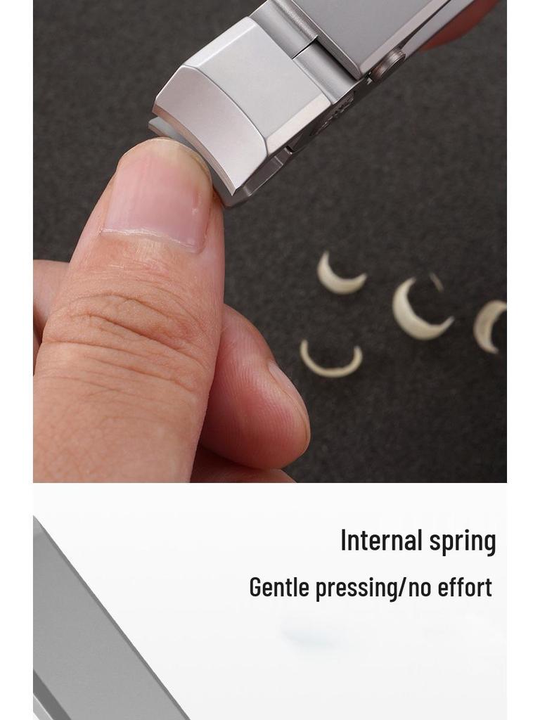 Stainless Steel Push Button Anti-Splash Nail Clippers