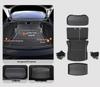 Refreshed Tesla Model Y Front & Rear TPE Trunk Mats - Upgraded Interior Accessories