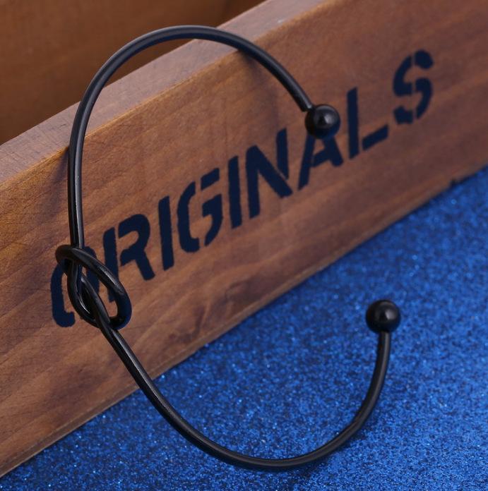 Popular Simple Love Popular Versatile Multi-Color Optional Knotted Bracelet Open Bracelet Jewelry