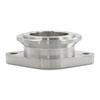 44mm Vband MVS wastegate į 2 varžtų flanšo kolektoriaus adapterio tarpinė