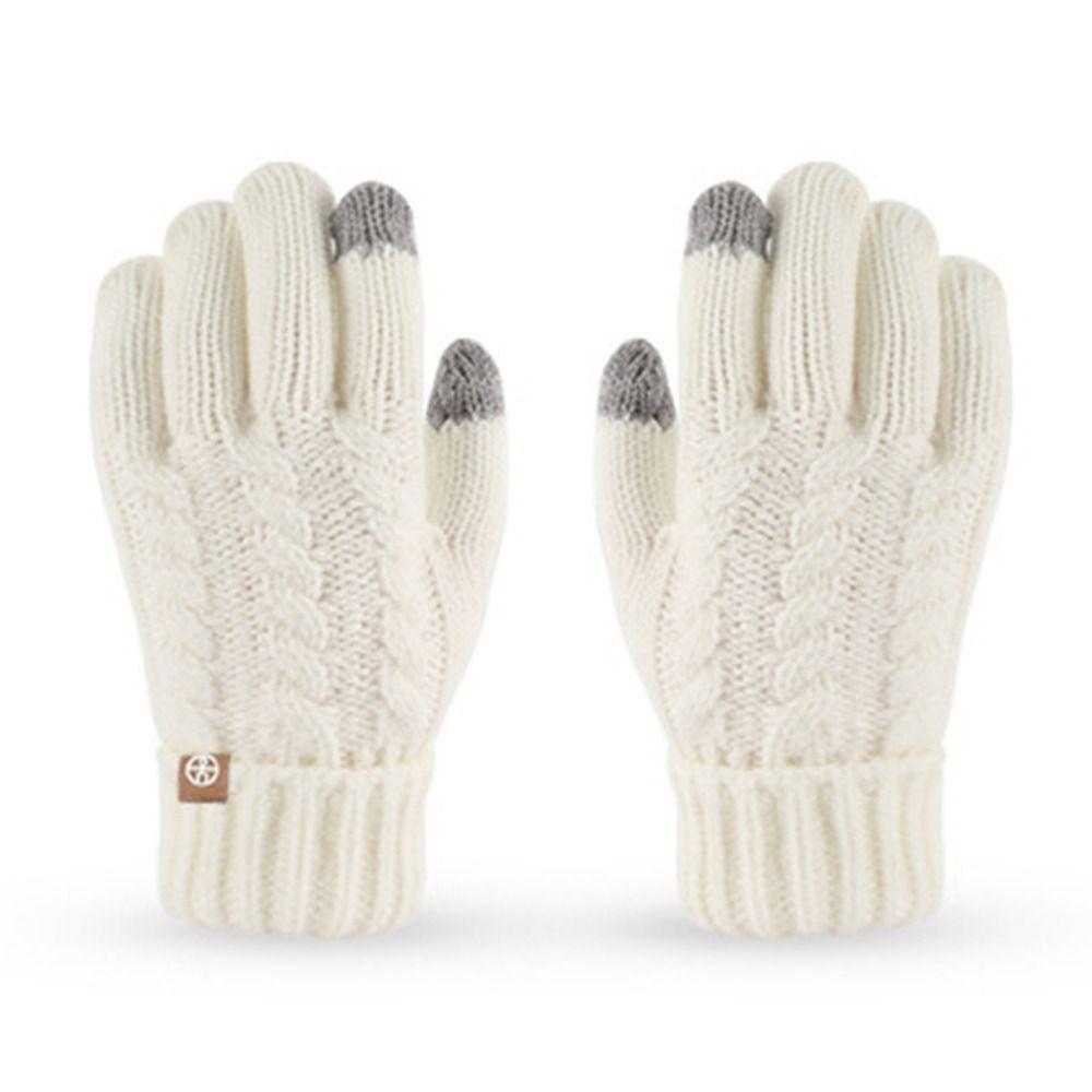 Knit Kids Winter Hat Gloves Scarf Set Warm Neck Warmer for Cold Weather