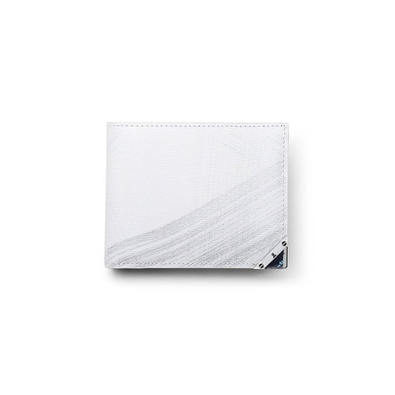 

[Lanvin on Blue] bifold wallet Aqua accessories men s white