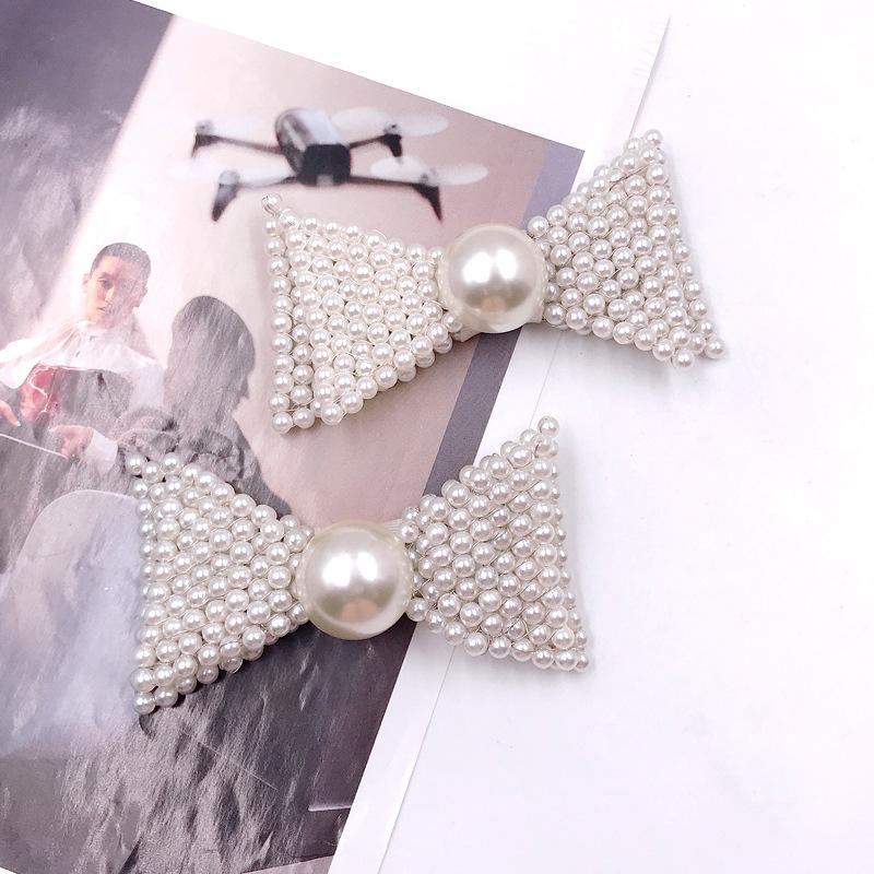DIY Beautiful Beading Bow Knot Shining Bridal Wedding Party Shoes Accessories For High Heels sandals Boots Slippers Decorations