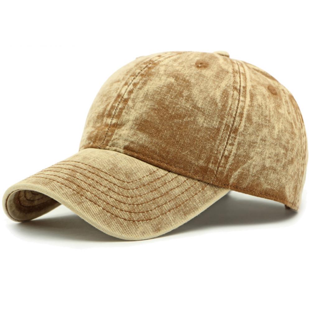 

HT4746 Baseball Cap Men Women Washed Cotton 6 Panels Baseball Hat Unisex Adjustable Snapback Cap Male Female Fashion Hip Hop Cap Adjustable 55-60cm хаки