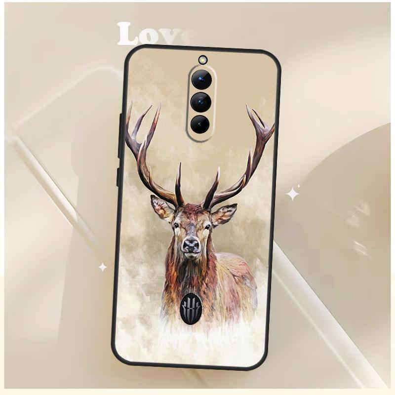 Animal Deer Art Case For ZTE Nubia Red Magic 11 10 10S Pro Plus 8S 9S 8 9 Pro 6S 7S For RedMagic 10 Air Cover