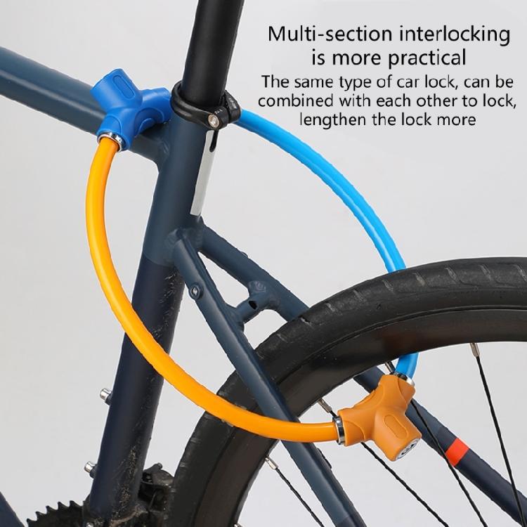 Rings Shape Bicycles Antitheft Lock High Security Mountain Bicycles Lock