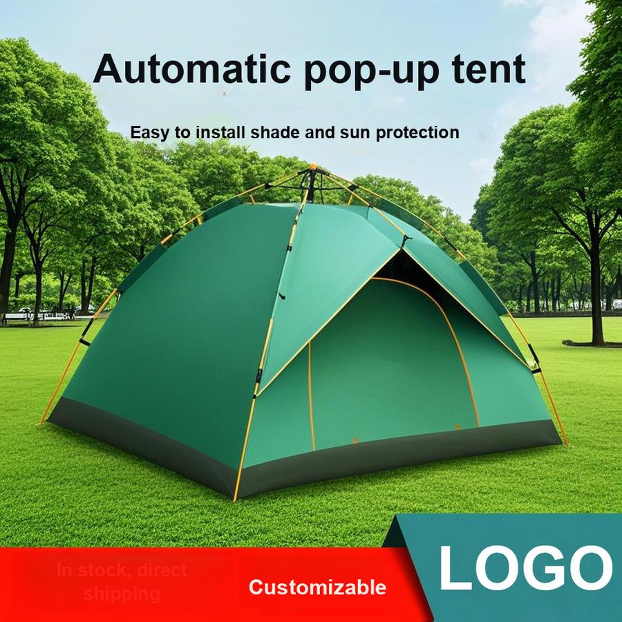 Automatic Tent Camping Tent 2-3 Person Quick Setup Camping Tent 3-4 Person 2-3 Person 4 Person