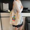 Lazy style fashion knitted bag women's new shoulder armpit bag large capacity commuter tote bag