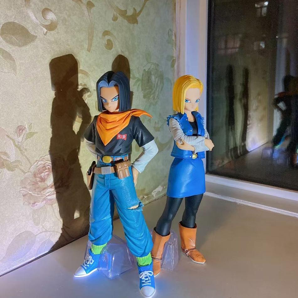 25Cm Dragon Ball Z Android Anime Figure Android Pvc Action Figures Collection Model Toys For Children Christmas Gifts