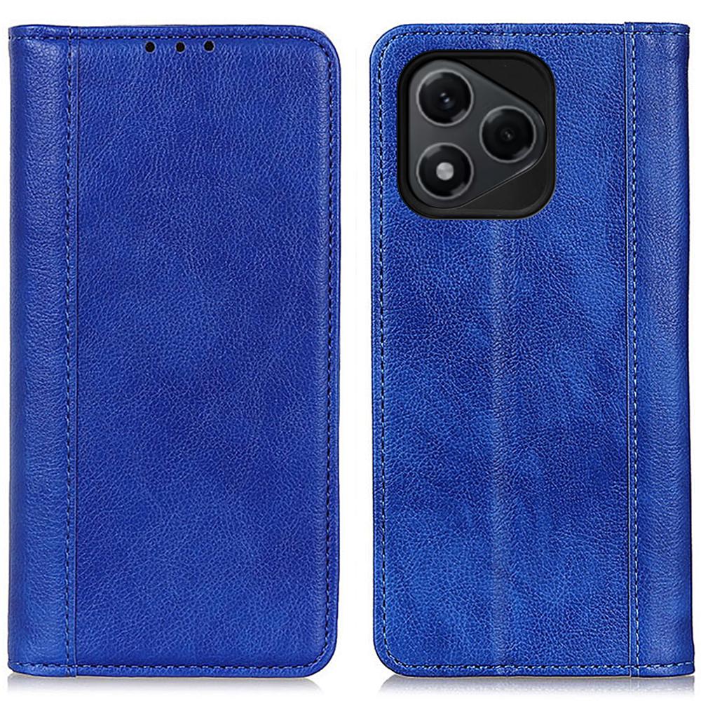 For Honor 400 Lite Stand Case Split Leather Litchi Texture Wallet Phone Cover